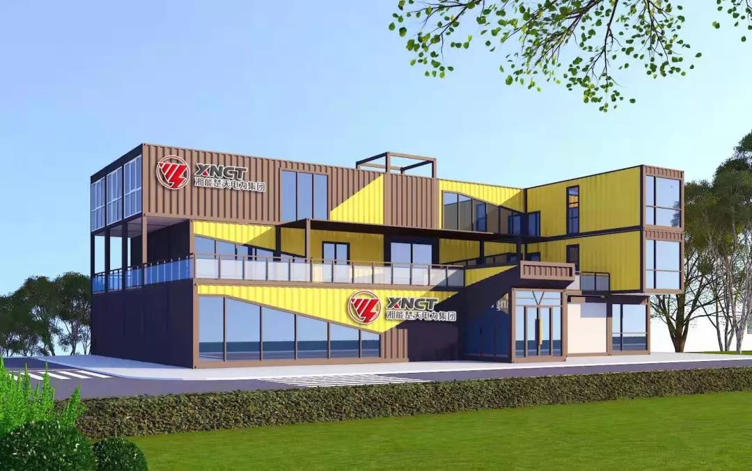 预制舱式综合楼成功投放，湘能楚天模块化技术再立新功！