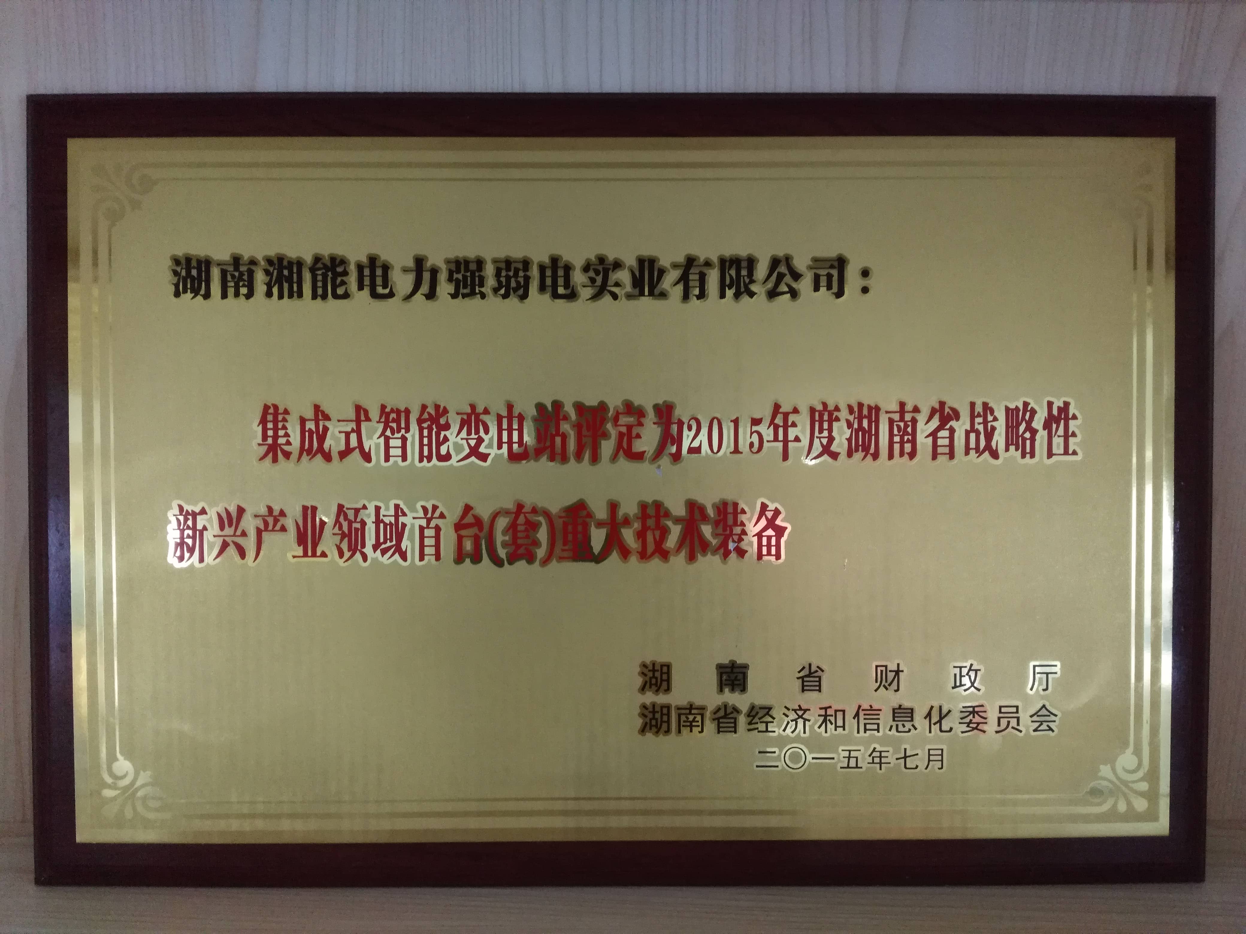 首台(套)重大技术装备