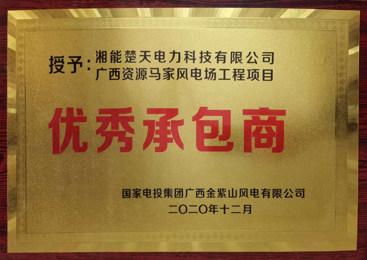 优秀承包商(国电投集团)